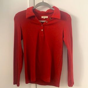 Red sweater Madewell
